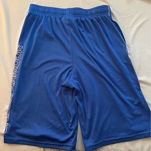 UA Blue Dri-Fit workout shorts